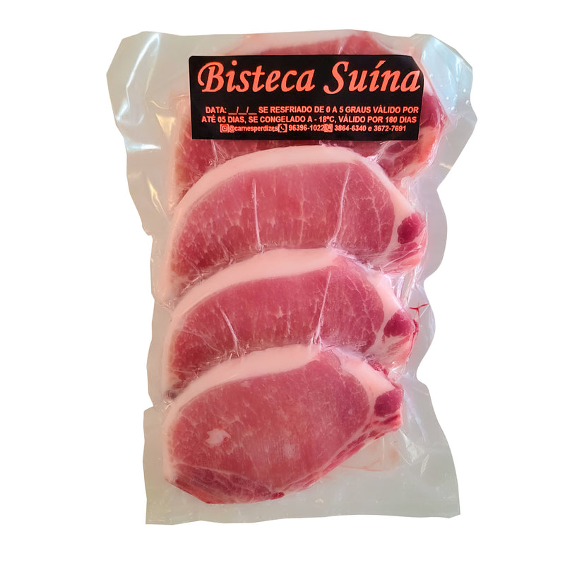 BISTECA SUÍNA - 520g - Carnes Perdizes