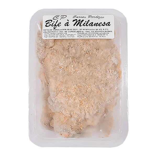BIFE (COXÃO MOLE ANGUS) Á MILANESA - 500g - Carnes Perdizes