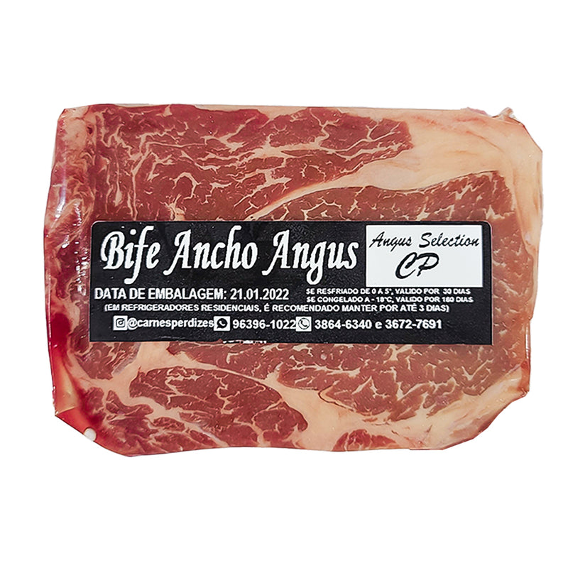 BIFE ANCHO ANGUS SELECTION - 500g - Carnes Perdizes