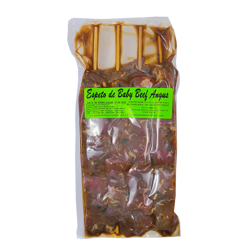 ESPETINHO DE BABY BEEF ANGUS - 550g - Carnes Perdizes
