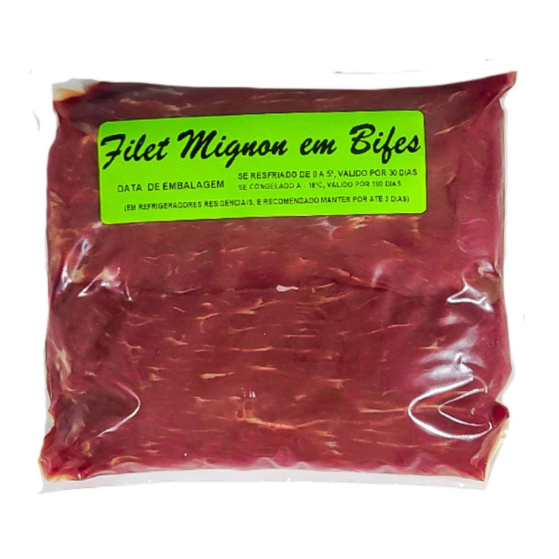 FILET MIGNON EM BIFES - 550g - Carnes Perdizes