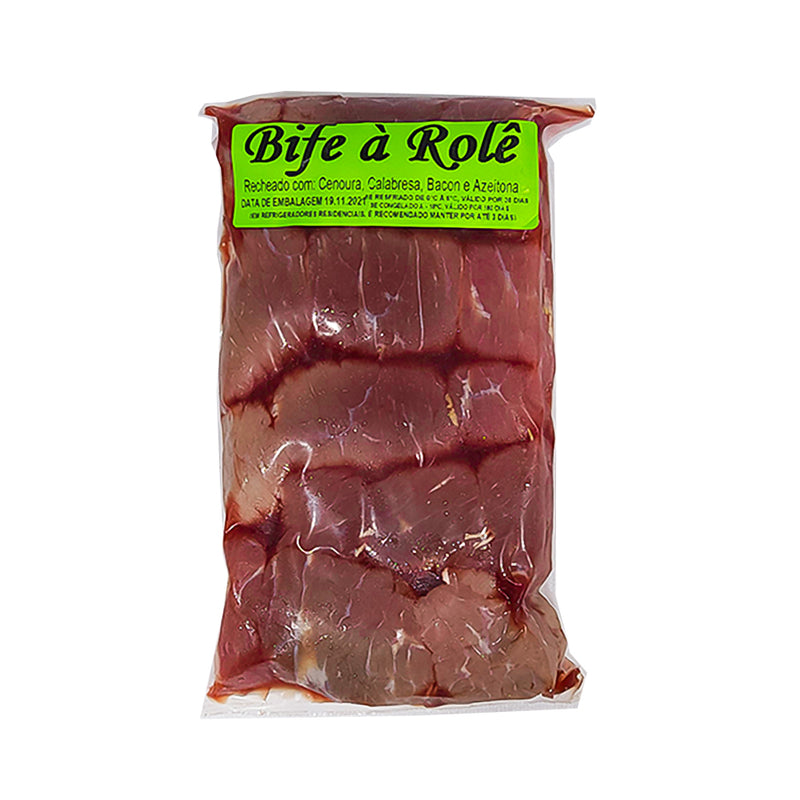 BIFE Á ROLÊ - 600g - Carnes Perdizes