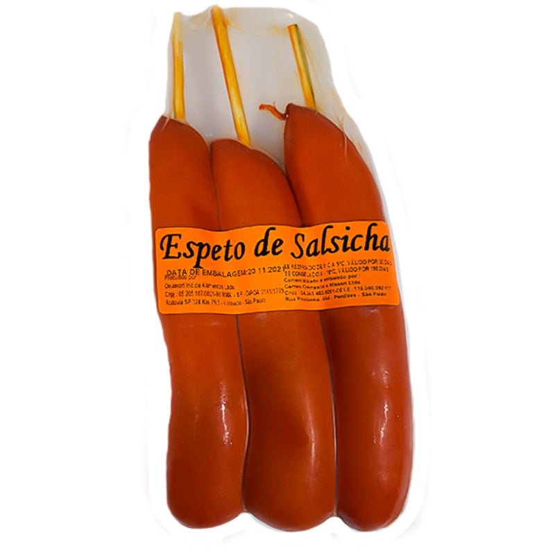 ESPETO DE SALSICHA CERATTI - 470g - Carnes Perdizes