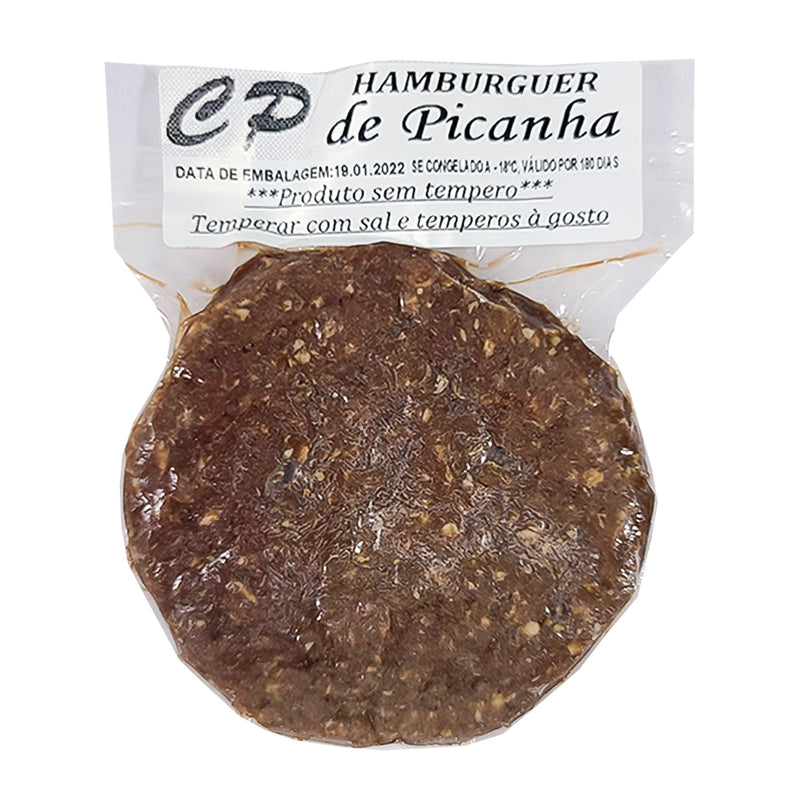 HAMBURGER DE PICANHA - 150g - Carnes Perdizes