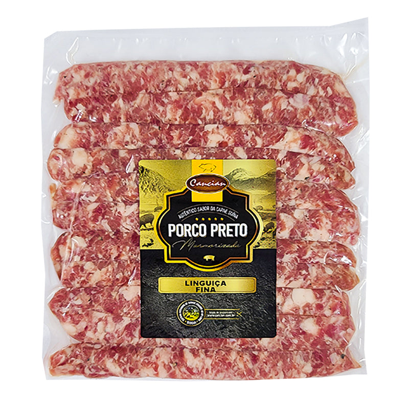 LINGUIÇA DE PORCO PRETO - 380g - Carnes Perdizes