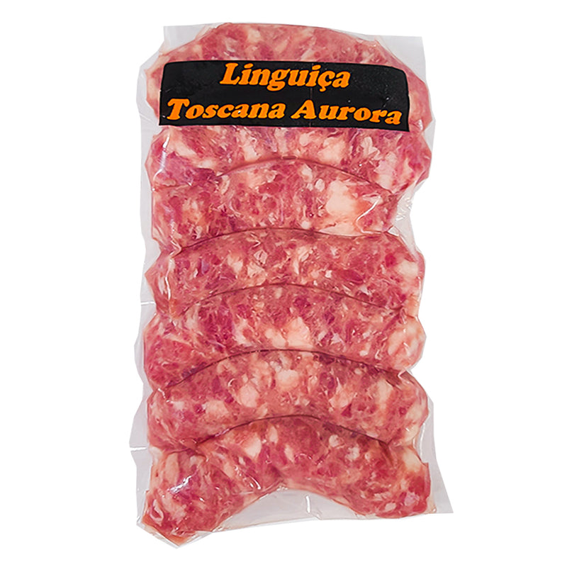 LINGUIÇA TOSCANA AURORA - 650g - Carnes Perdizes